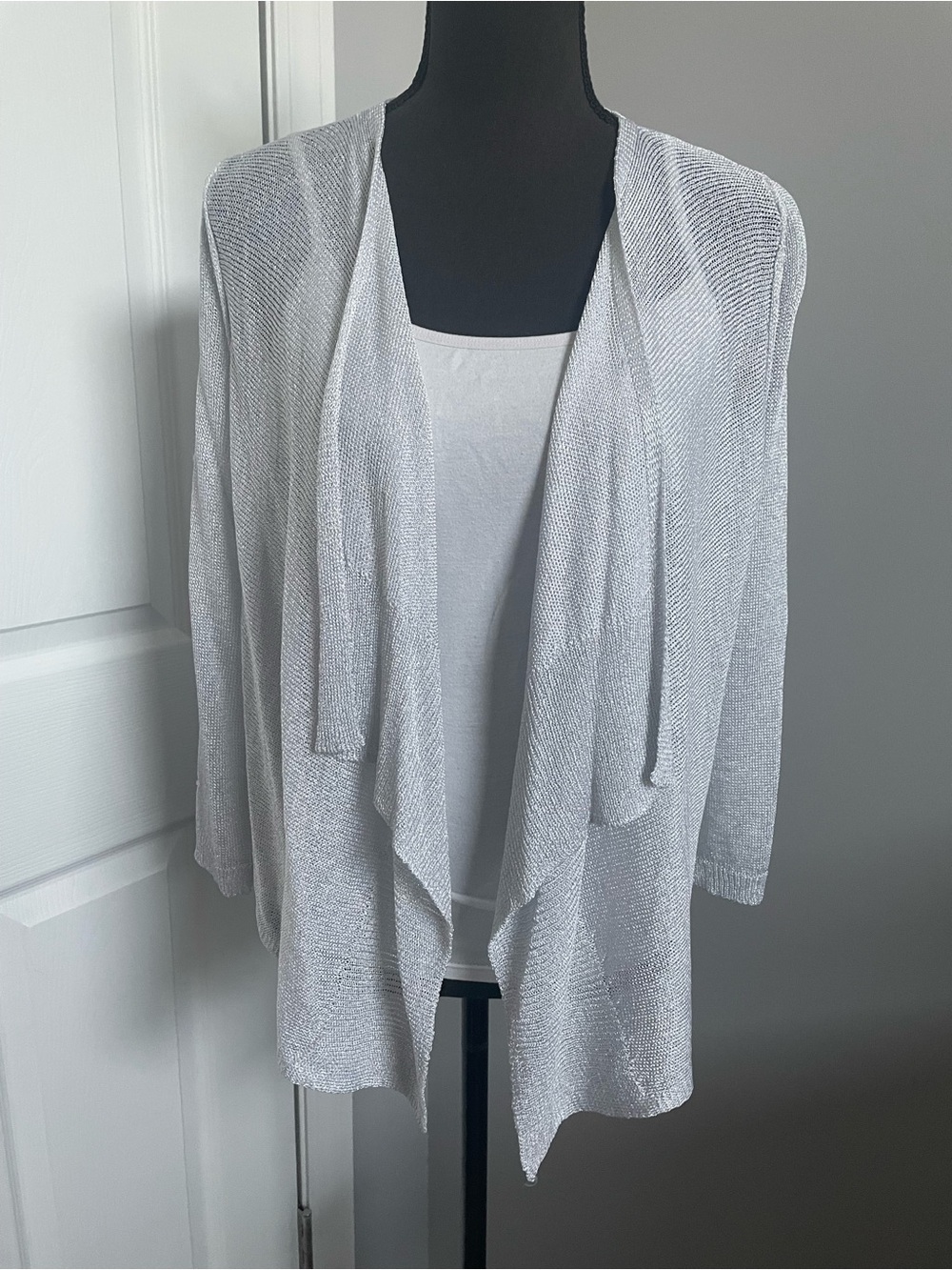Silver Waterfall Sweater NWT